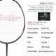 LI-NING G Force 3900 II Superlite Badminton Racquet (Dark Grey, Unstrung)