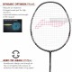 LI-NING G Force 3900 II Superlite Badminton Racquet (Dark Grey, Unstrung)