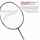 LI-NING G Force 3900 II Superlite Badminton Racquet (Dark Grey, Unstrung)
