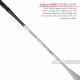 LI-NING Halbertec Motor Pro Badminton Racquet (Black/Pink/White, Unstrung)