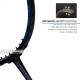 LI-NING AX-FORCE 90 Badminton Racquet (Black/Gold/Orange, Unstrung)