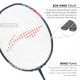 LI-NING AX-FORCE 90 Tiger Max Badminton Racquet (Red, Unstrung)