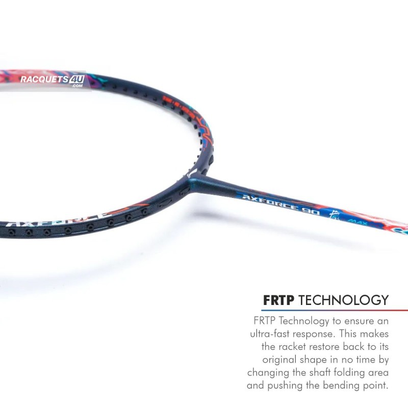 LI-NING AX-FORCE 90 Tiger Max Badminton Racquet (Red, Unstrung)