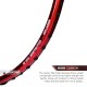 LI-NING AX-FORCE Cannon Pro Badminton Racquet (Molten Lava, Unstrung)