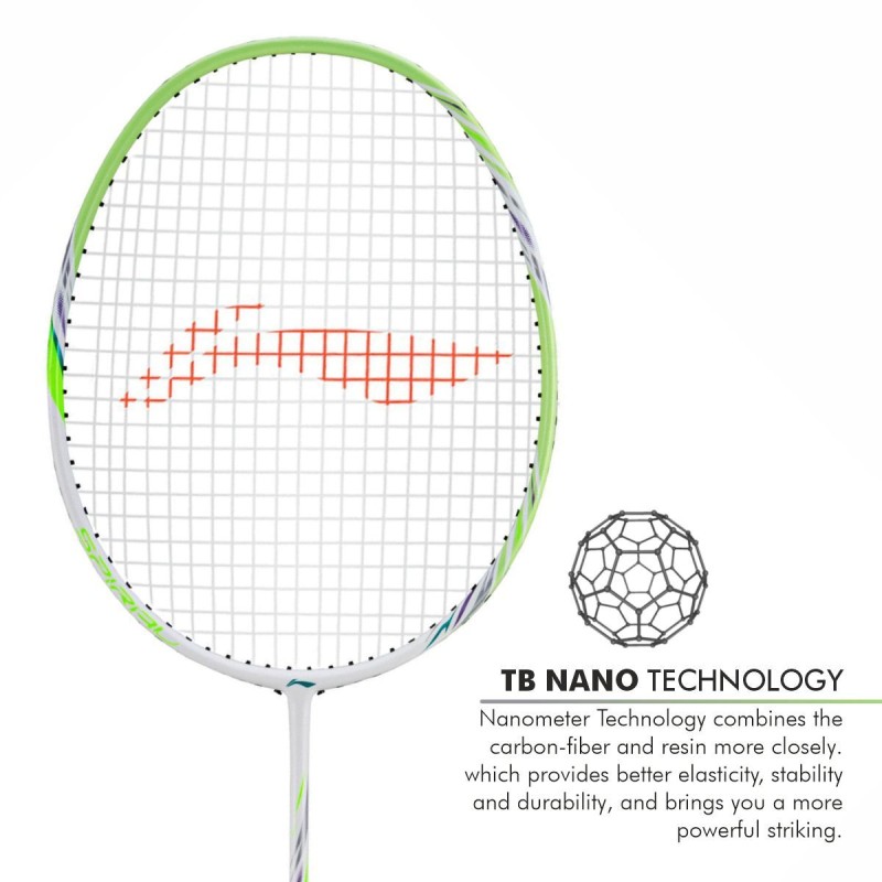 LI-NING Bladex Spiral Badminton Racquet (Evening Promise, Unstrung)