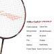 LI-NING Blaze 100 Badminton Racquet (Merlot/Gold/Red, Unstrung)