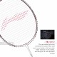 LI-NING Ignite 8 Badminton Racquet (Pearl White/Fire Red, Unstrung)