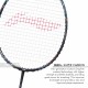 LI-NING AX-FORCE 70 Badminton Racquet (Black/Silver, Unstrung)