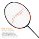 LI-NING Tectonic 6 Badminton Racquet (Orange/Black, Unstrung)