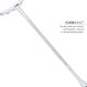 LI-NING Turbo Charging Marshal Badminton Racquet (P.White, Unstrung)