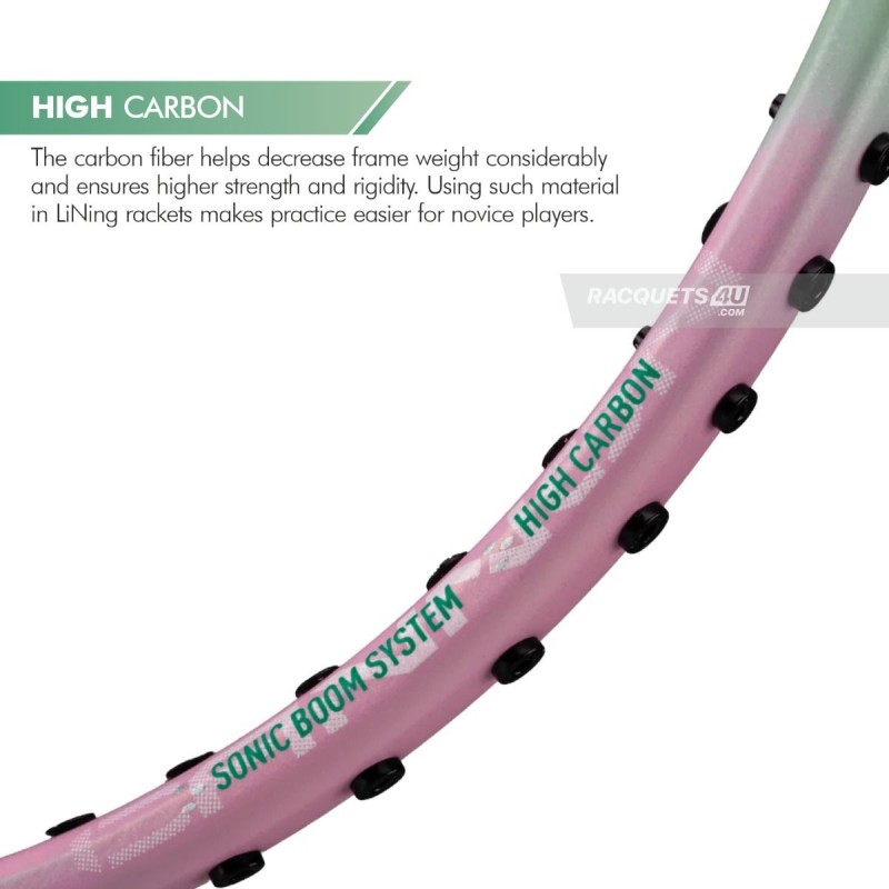 LI-NING AX-FORCE Cannon Badminton Racquet (L. Gauze Green, Unstrung)