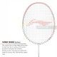 LI-NING Bladex Spiral Badminton Racquet (Light Smoke/Pink, Unstrung)