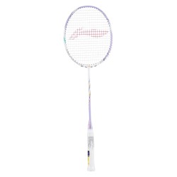 LI-NING Bladex 600 Badminton Racquet (Pearl White/Zircon, Unstrung)