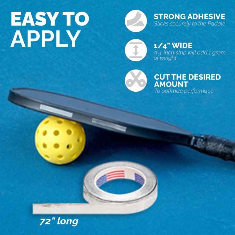 TOURNA Pickleball Lead Tape (1/4 x 72)