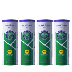 SLAZENGER Wimbledon Tennis Ball Dozen (12 Balls)