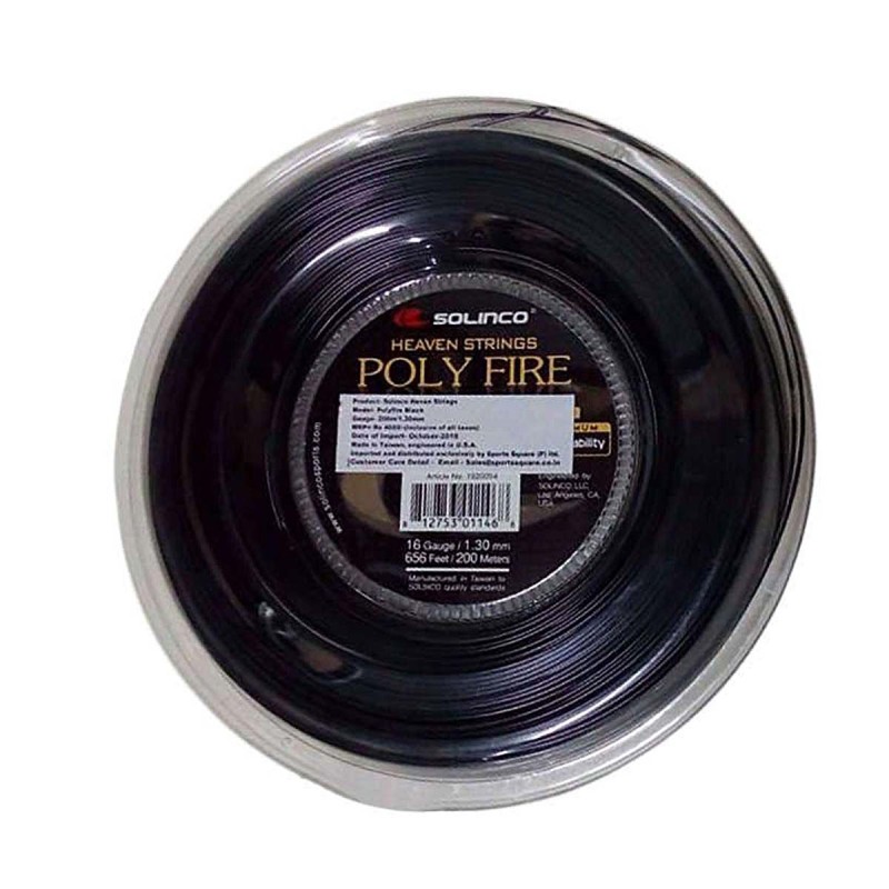 SOLINCO Heaven Polyfire Tennis String Reel (16 / 1.30mm, 200 m)