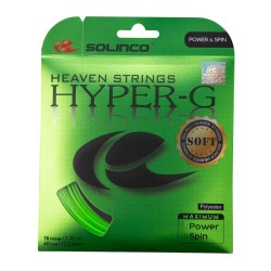 SOLINCO Hyper-G Soft Tennis String Set (Cut from Reel, 16L/ 1.25mm)