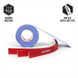 TOURNA Original Dry Overgrip (3 Grips on roll, Blue)