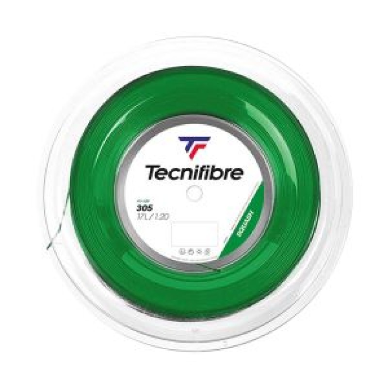 TECNIFIBRE 305 Squash Reel (Green, 200m)