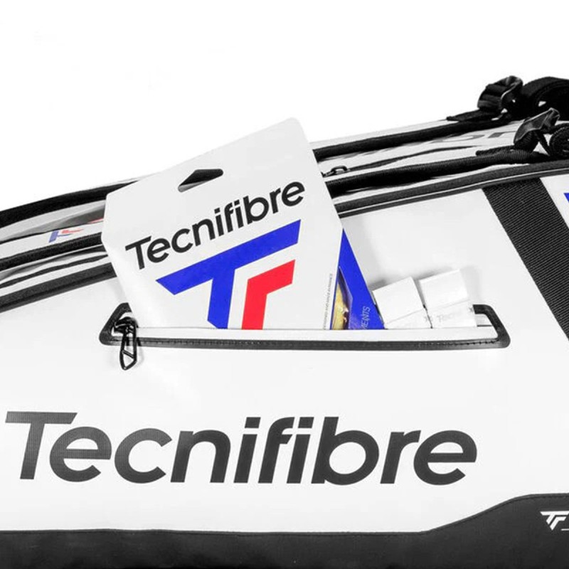 TECNIFIBRE Tour Endurance 12 2025 Racquet Squash Kit Bag (White)