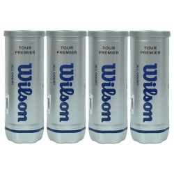 WILSON Tour Premier Tennis Ball Dozen (12 Balls)