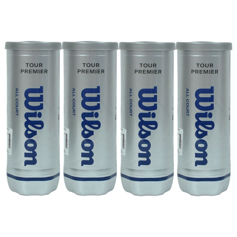 WILSON Tour Premier Tennis Ball Dozen (12 Balls)