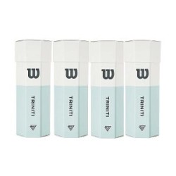 WILSON Triniti All Court Tennis Ball Dozen (12 Balls)
