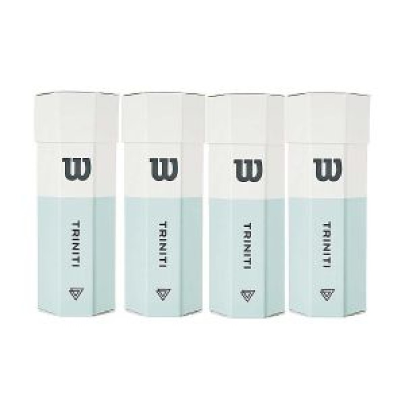 WILSON Triniti All Court Tennis Ball Dozen (12 Balls)