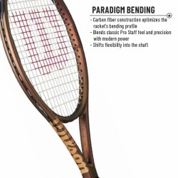 WILSON Pro Staff Team V14 Tennis Racquet (280g, Unstrung)