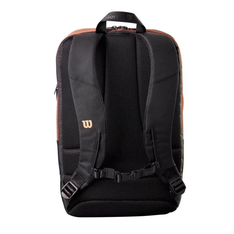 WILSON Pro Staff V14 Super Tour Backpack (Black/Brown)