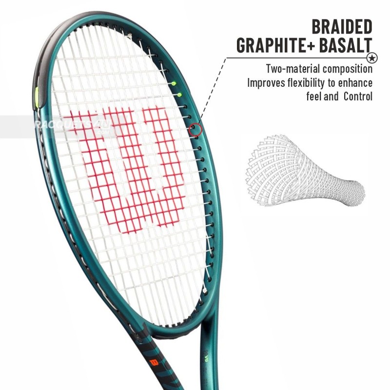 WILSON Blade 98 16x19 V9 Tennis Racquet (305 g, Unstrung)