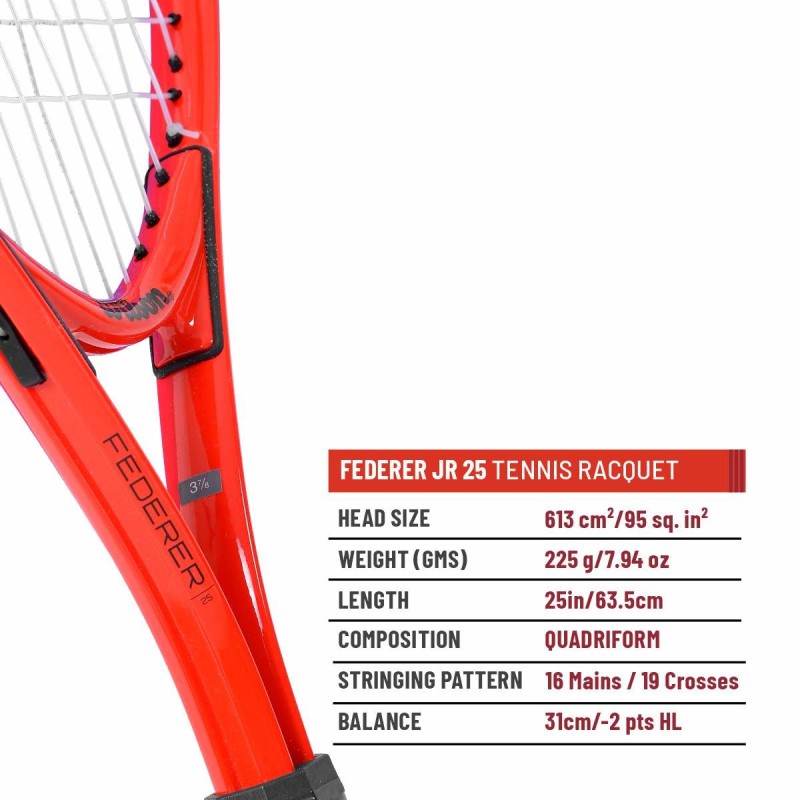 WILSON Federer 25 Junior Tennis Racquet