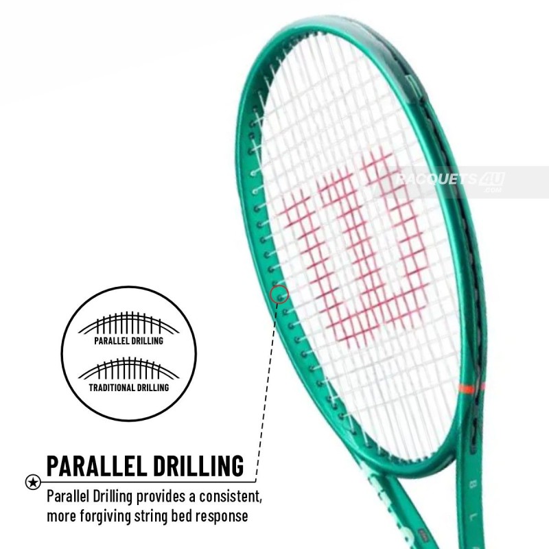 WILSON Blade 100 V10 Tennis Racquet (300 g, Unstrung)