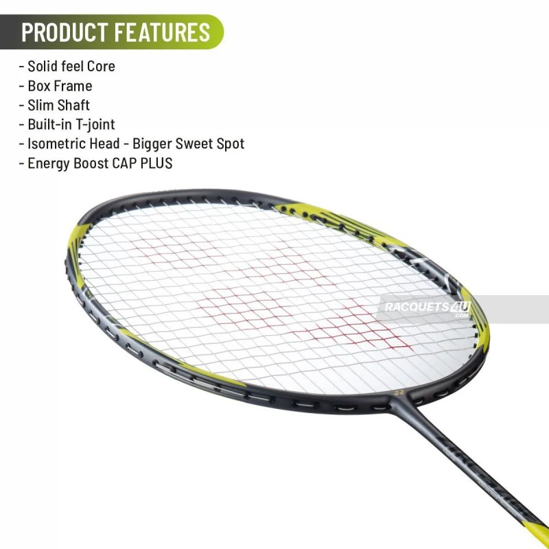 YONEX Arcsaber 7 Pro Badminton Racquet (Grey/Yellow, Unstrung)