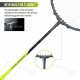 YONEX Arcsaber 7 Tour Badminton Racquet (Grey Yellow, Unstrung)
