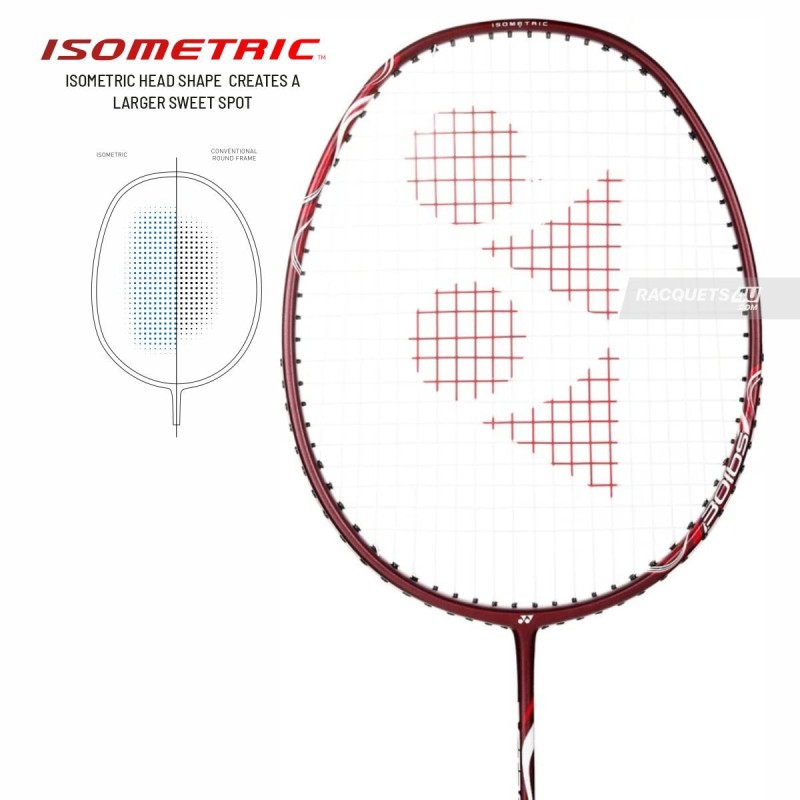 YONEX Astrox Lite 45I Badminton Racquet (Strung, Kurenai)