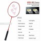 Yonex Nanoray 72 Light Badminton Racquet (Strung, Red)