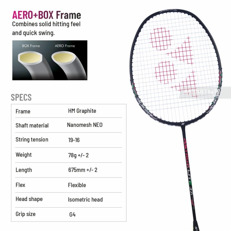 YONEX Astrox Lite 37I Badminton Racquet (Strung)