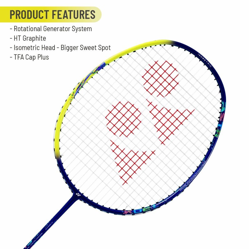 YONEX Astrox 02 Clear Badminton Racquet (Strung, Blue)