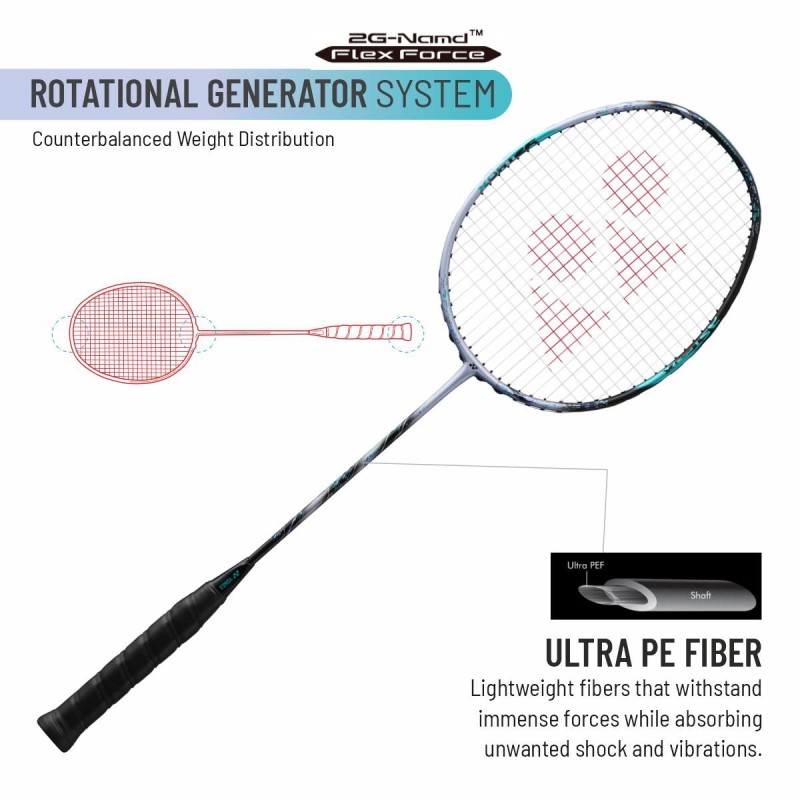 YONEX ASTROX 88 S Pro Badminton Racquet (Silver/Black, Unstrung)