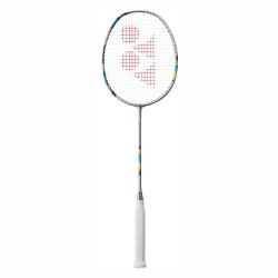 YONEX Nanoflare 700 Game Badminton Racquet (Strung, Silver/Blue)
