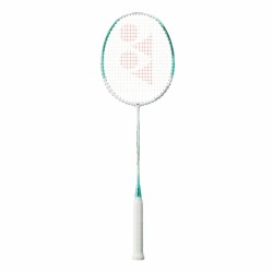 YONEX Nanoflare 001 Feel Badminton Racquet (Strung, White/Mint)