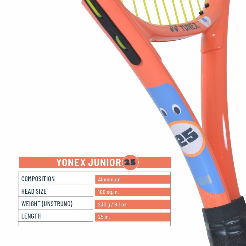 YONEX Junior 25 Tennis Racquet (Strung, 230 g)