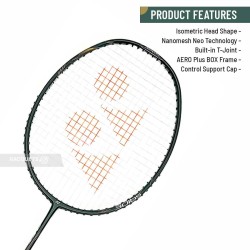 YONEX Astrox Lite 43I Badminton Racquet (Without Cover, G5, Unstrung, Dark Green)