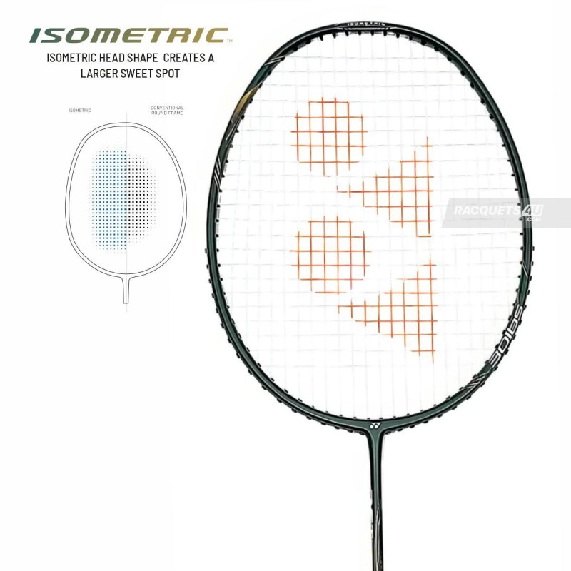 YONEX Astrox Lite 43I Badminton Racquet (Without Cover, G5, Unstrung, Dark Green)