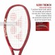 YONEX Vcore 100L Tennis Racquet (Ruby Red, Unstrung)