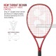 YONEX Vcore Ace Tennis Racquet (Ruby Red, Strung)