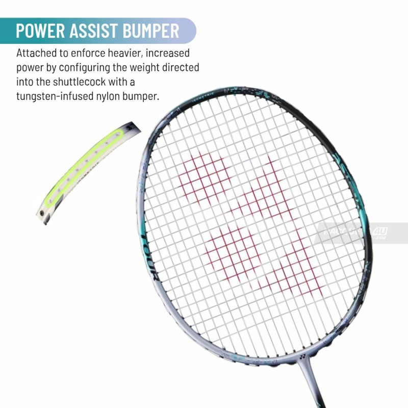 YONEX Astrox 88S Tour Badminton Racquet (Unstrung, Silver/Black)