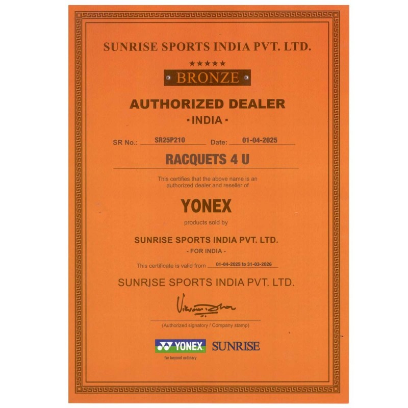 YONEX Astrox 77 Tour Badminton Racquet (Unstrung, High Orange)