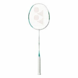 YONEX Astrox 01 Feel Badminton Racquet (Strung, White/Mint)